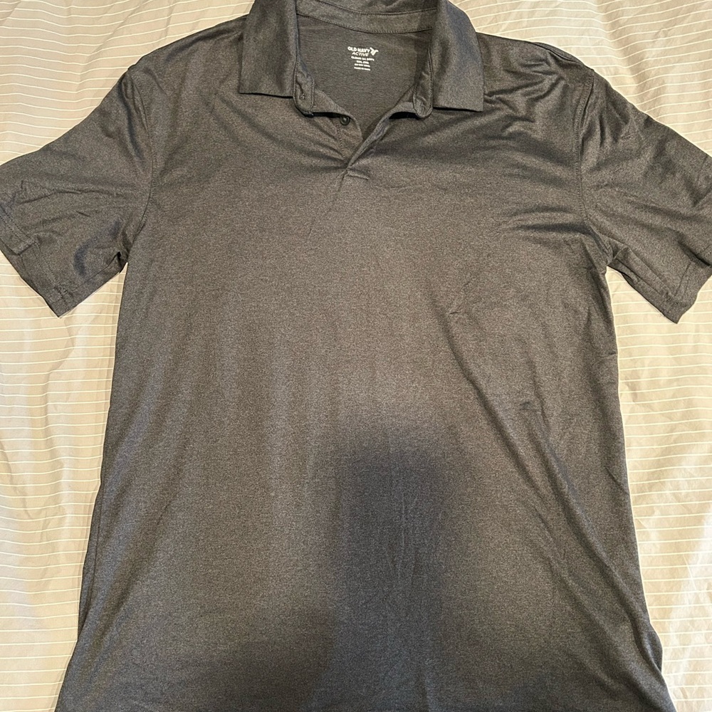 Boys XXL Old Navy Active Charcoal Polo Shirt